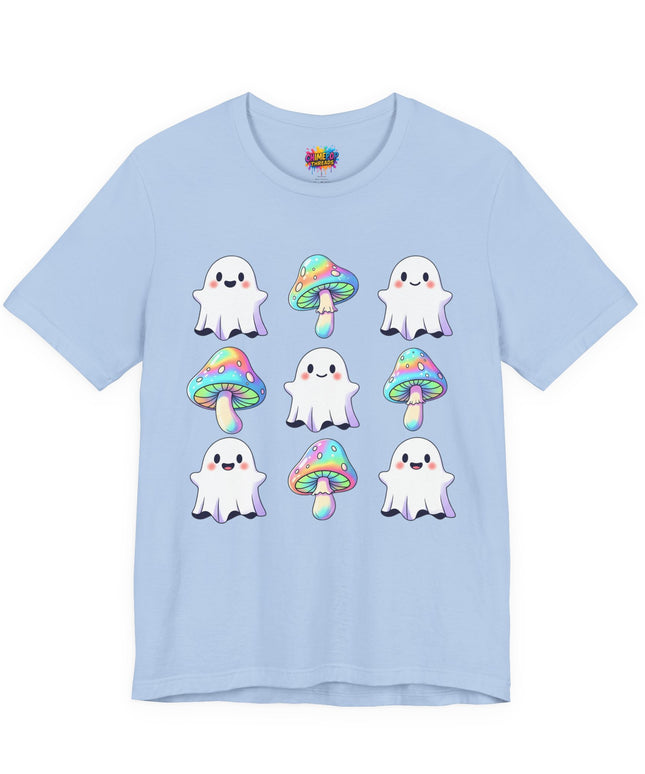 Kawaii Ghost Mushroom Tee