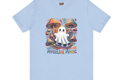 Mycelial Magic Rainbow Ghost Tee