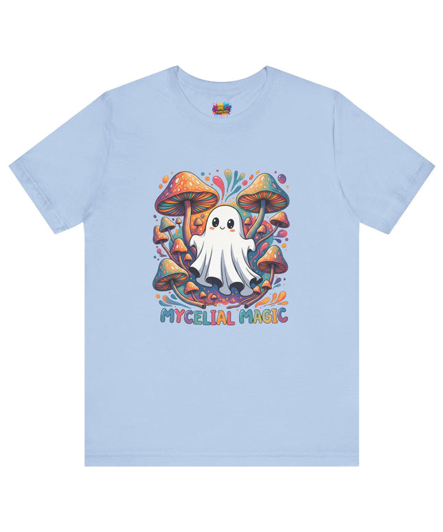 Mycelial Magic Rainbow Ghost Tee