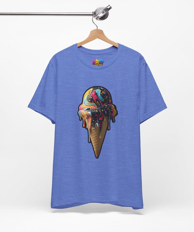 Pastel Marble Swirl Ice Cream Tee