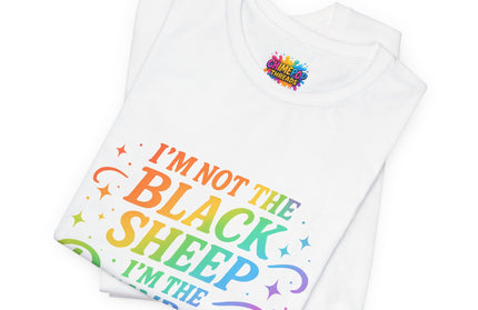 Rainbow Sheep Quote Tee