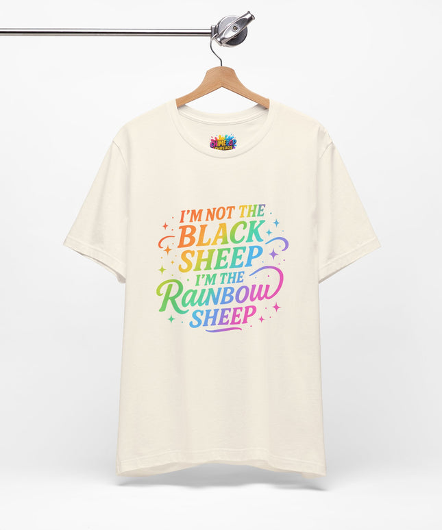 Rainbow Sheep Quote Tee