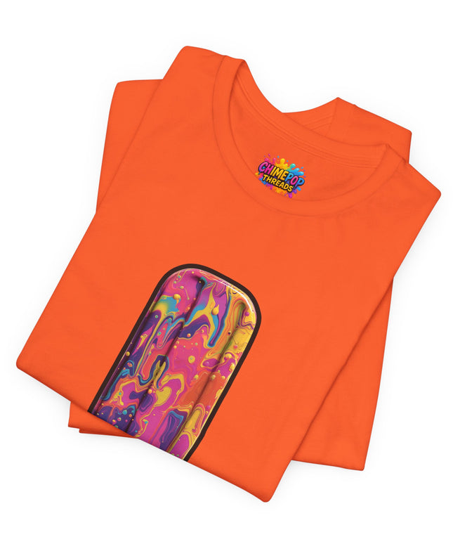 Psychedelic Rainbow Popsicle Drip Tee