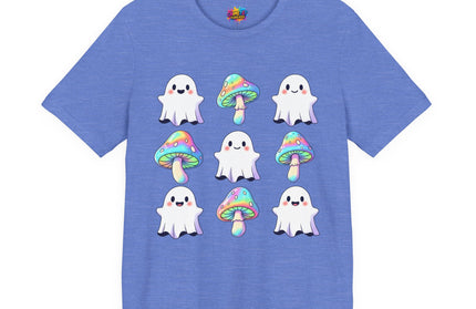 Kawaii Ghost Mushroom Tee