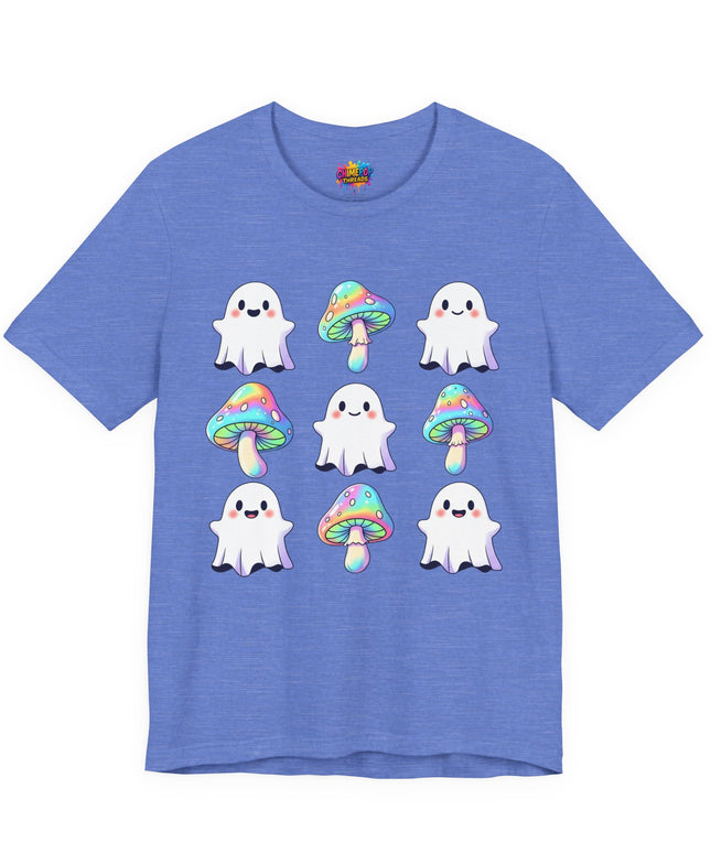 Kawaii Ghost Mushroom Tee
