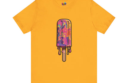 Psychedelic Rainbow Popsicle Drip Tee