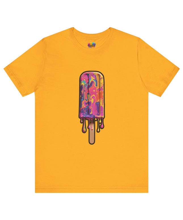 Psychedelic Rainbow Popsicle Drip Tee