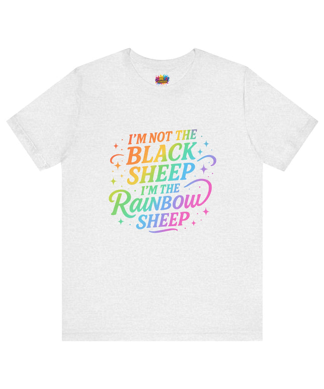 Rainbow Sheep Quote Tee