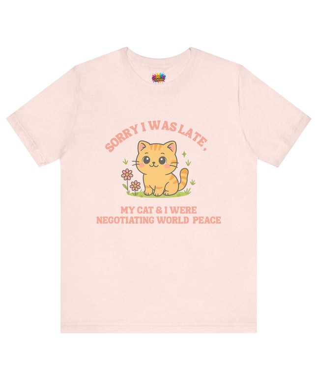 Negotiating Peace Cat Tee