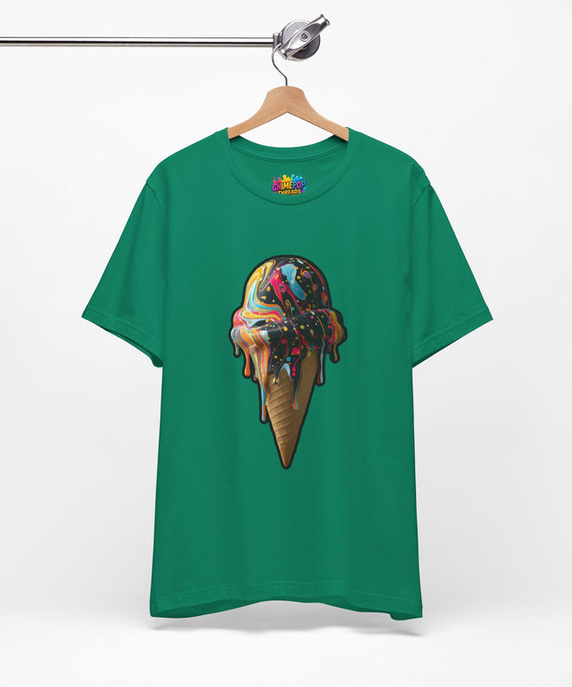 Pastel Marble Swirl Ice Cream Tee