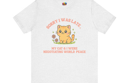 Negotiating Peace Cat Tee