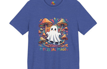 Mycelial Magic Rainbow Ghost Tee