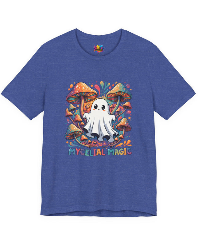 Mycelial Magic Rainbow Ghost Tee