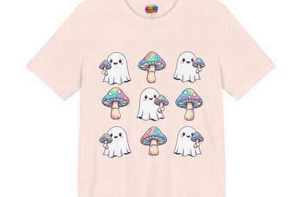 Small Ghost Mushroom Tee