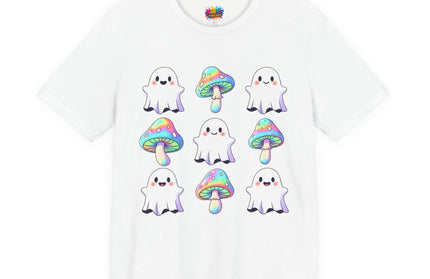 Kawaii Ghost Mushroom Tee