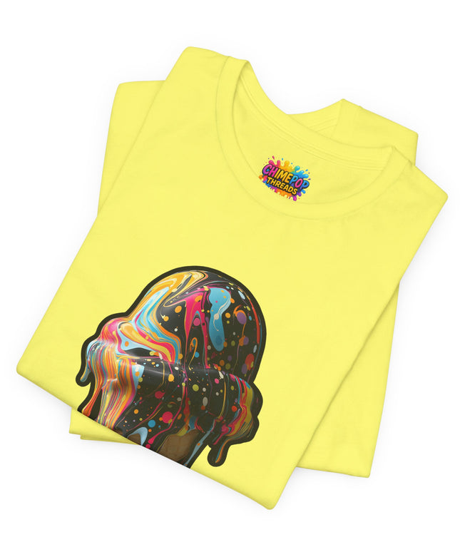 Pastel Marble Swirl Ice Cream Tee