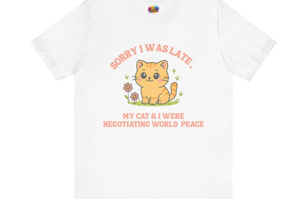 Negotiating Peace Cat Tee