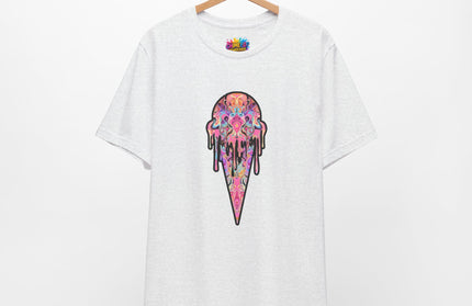 Pastel Ice Cream Symmetrical Drip Tee