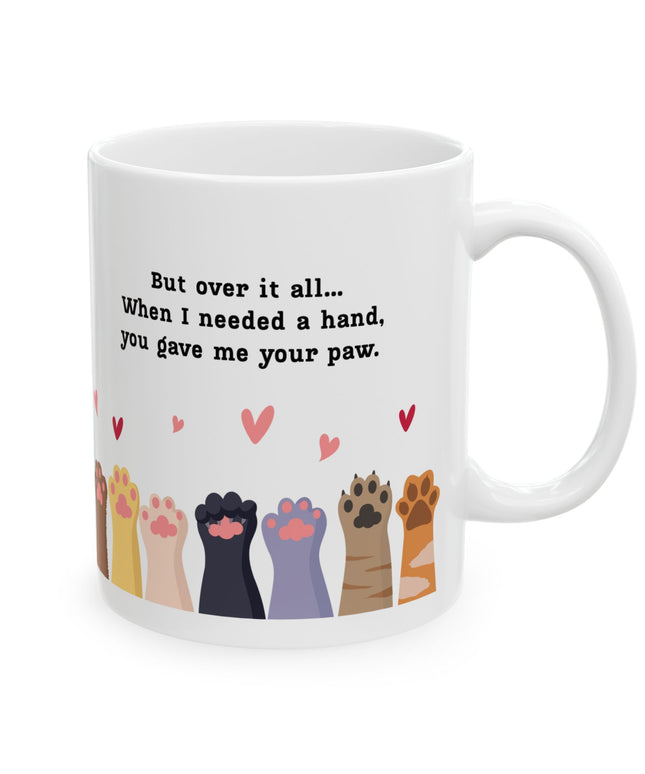 Love Hurts, But He’s Worth It (My Cat) Mug (11oz.)