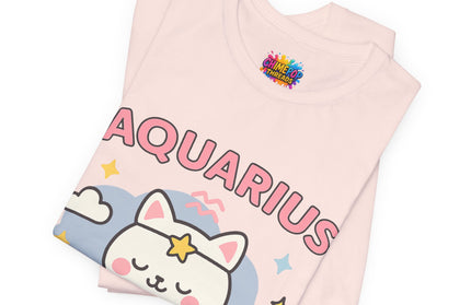 AQUARIUS ZODIAC – TOO WEIRD TO FAIL CAT TEE