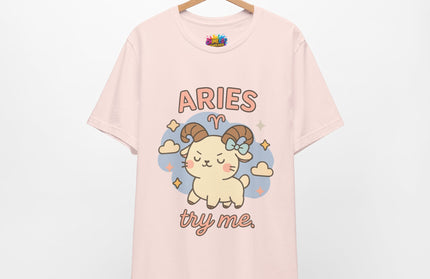 ARIES ZODIAC– TRY ME RAM VIBE TEE