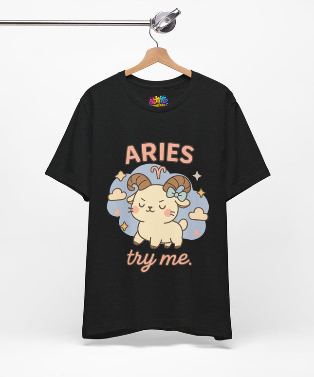 ARIES ZODIAC– TRY ME RAM VIBE TEE