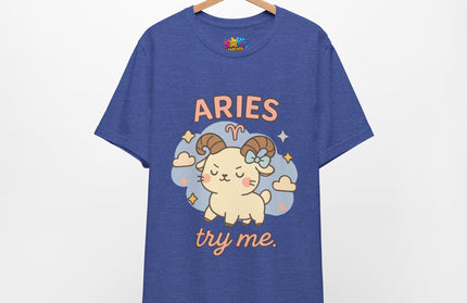 ARIES ZODIAC– TRY ME RAM VIBE TEE