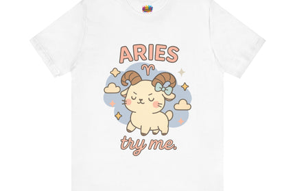 ARIES ZODIAC– TRY ME RAM VIBE TEE