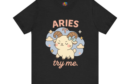 ARIES ZODIAC– TRY ME RAM VIBE TEE
