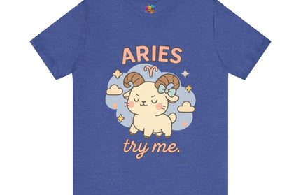 ARIES ZODIAC– TRY ME RAM VIBE TEE