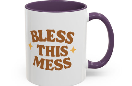 BLESS THIS MESS FUNNY COFFEE MUG CHIMEPOP ORIGINAL