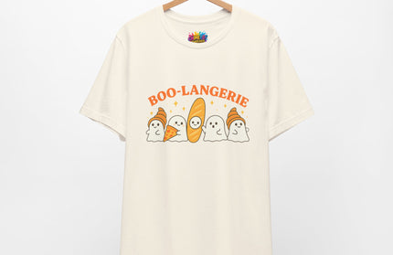 Boo Langerie Ghost Bakery with Croissant Tee