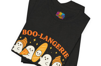 Boo Langerie Ghost Bakery with Croissant Tee
