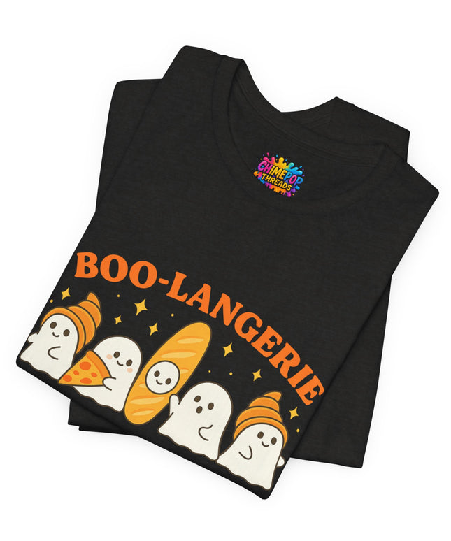 Boo Langerie Ghost Bakery with Croissant Tee