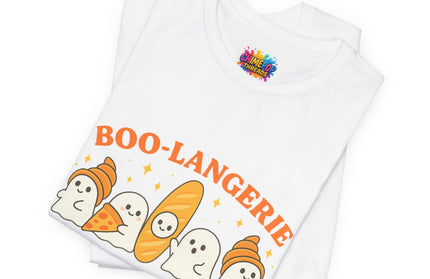 Boo Langerie Ghost Bakery with Croissant Tee