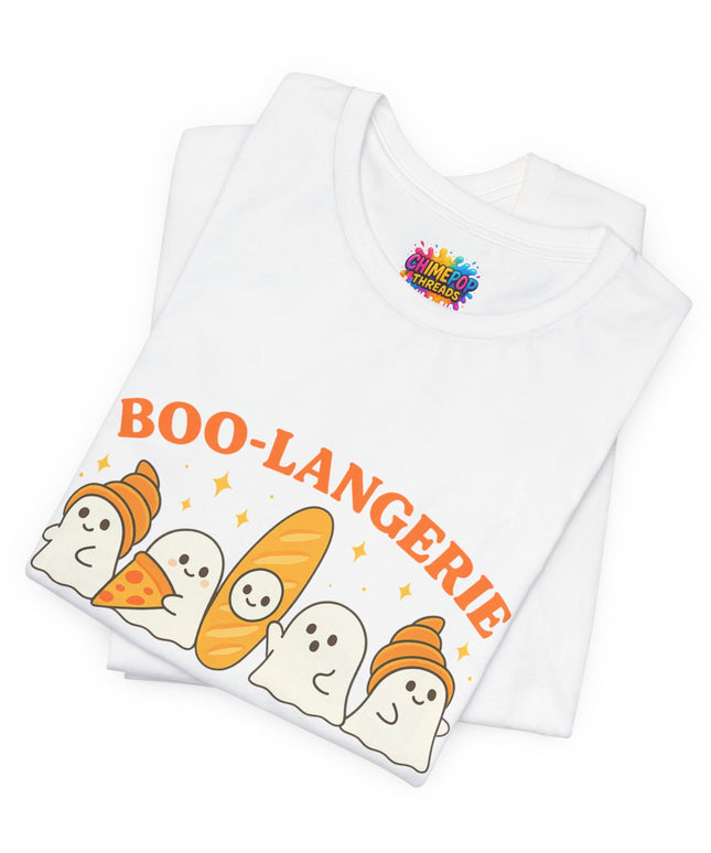 Boo Langerie Ghost Bakery with Croissant Tee
