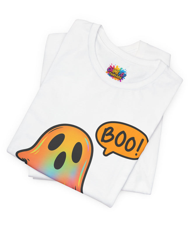 Boo Speech Bubble Ghost Shirt