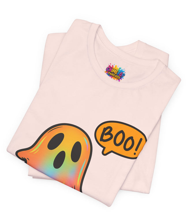 Boo Speech Bubble Ghost Shirt