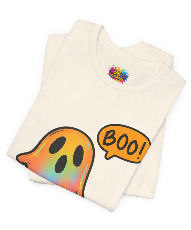 Boo Speech Bubble Ghost Shirt