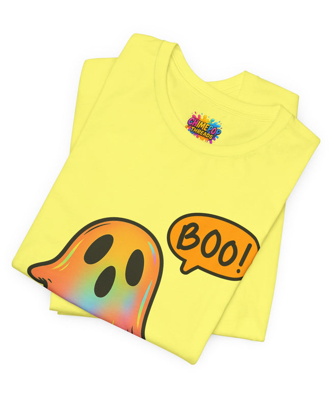 Boo Speech Bubble Ghost Shirt