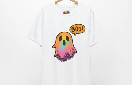 Boo Speech Bubble Ghost Shirt