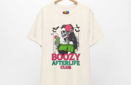 Boozy Afterlife Club Gothic Tee