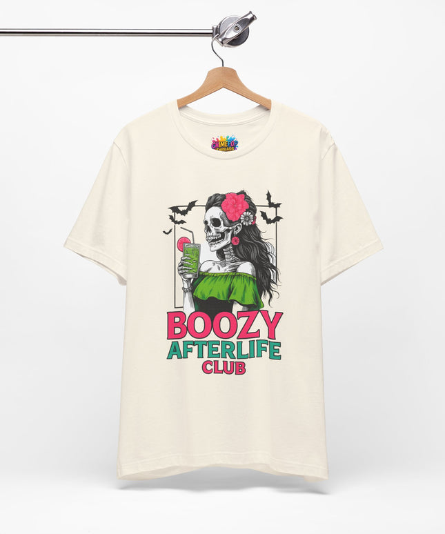 Boozy Afterlife Club Gothic Tee
