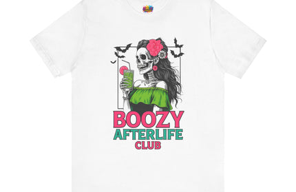 Boozy Afterlife Club Gothic Tee