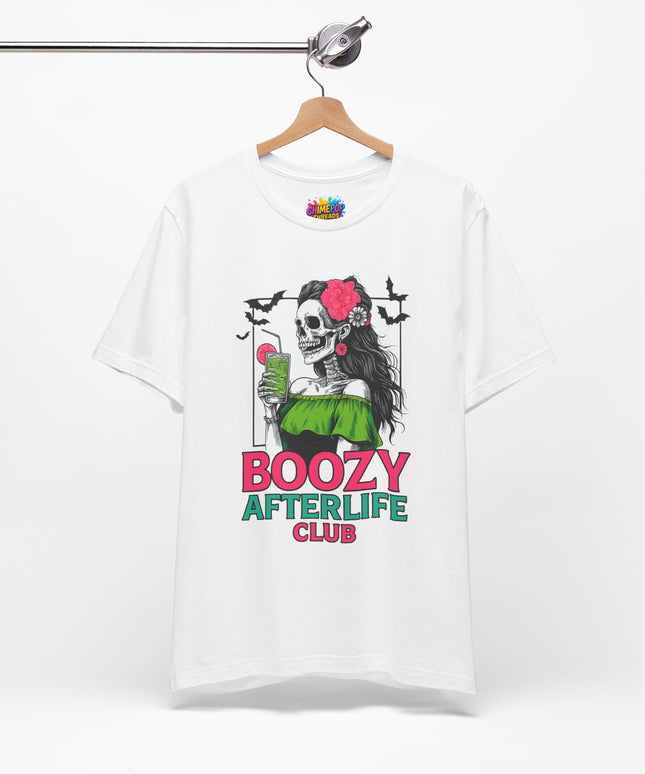 Boozy Afterlife Club Gothic Tee
