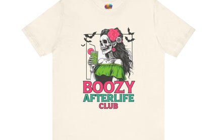 Boozy Afterlife Club Gothic Tee