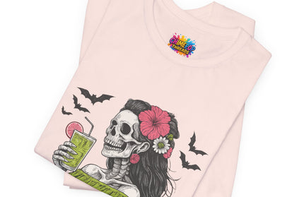 Boozy Afterlife Club Skeleton Shirt