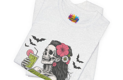 Boozy Afterlife Club Skeleton Shirt