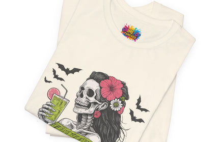 Boozy Afterlife Club Skeleton Shirt