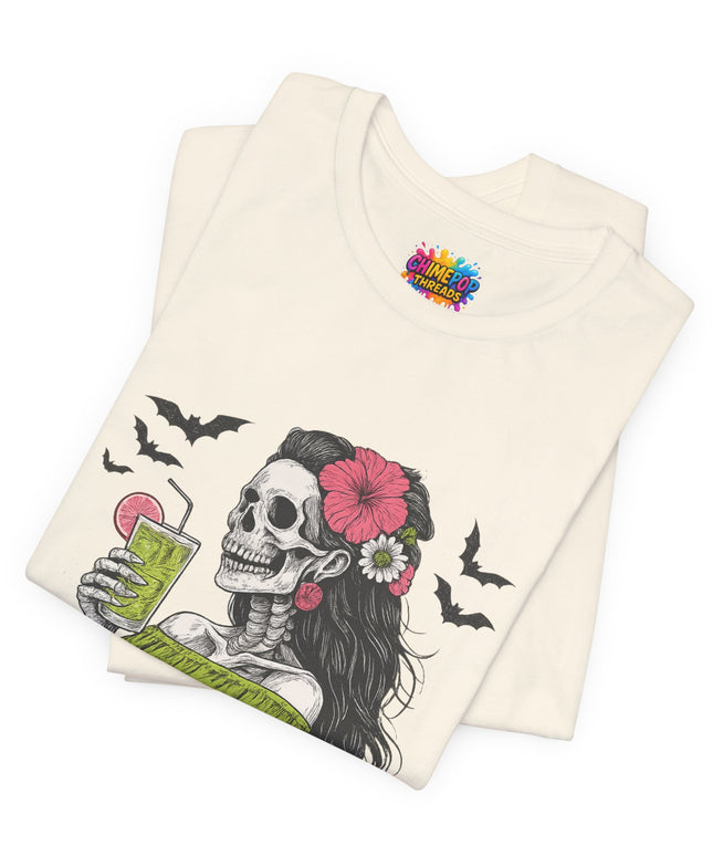 Boozy Afterlife Club Skeleton Shirt